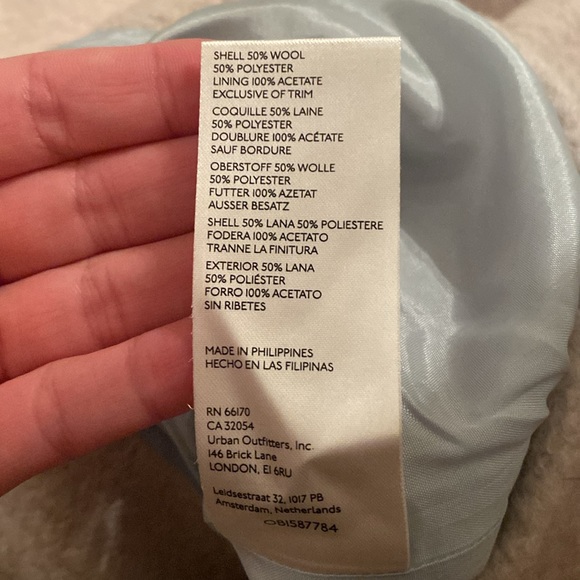 ANTHROPOLOGIE MAEVE WOOL BOUCLE COAT - Picture 7 of 7